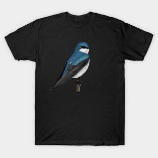 Tree Swallow Backyard Birds Bird Art T-Shirt